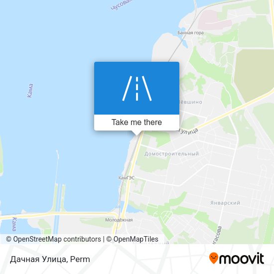 Дачная Улица map