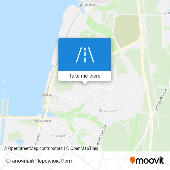 Станочный Переулок map