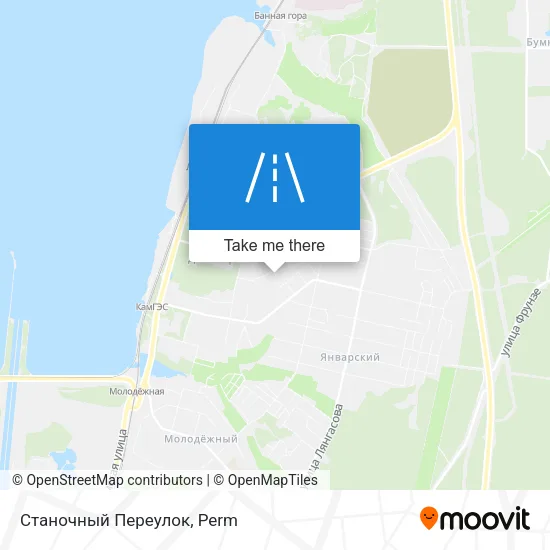 Станочный Переулок map