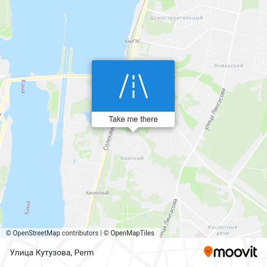 Улица Кутузова map