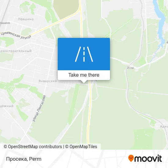 Просека map