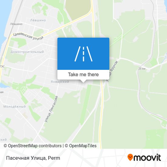 Пасечная Улица map
