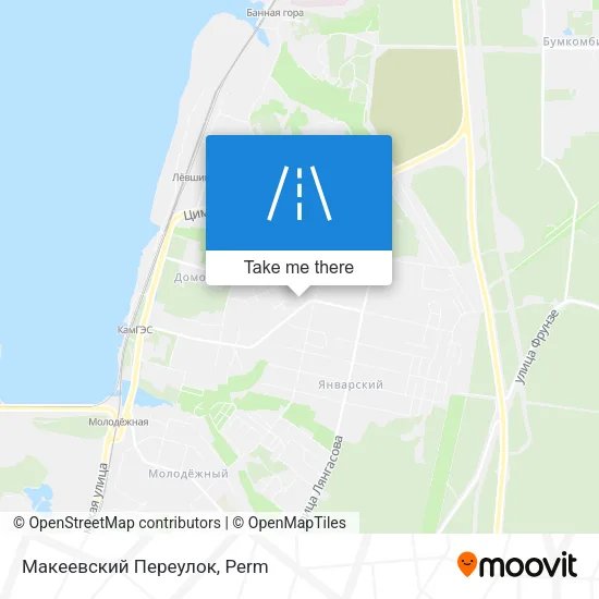 Макеевский Переулок map