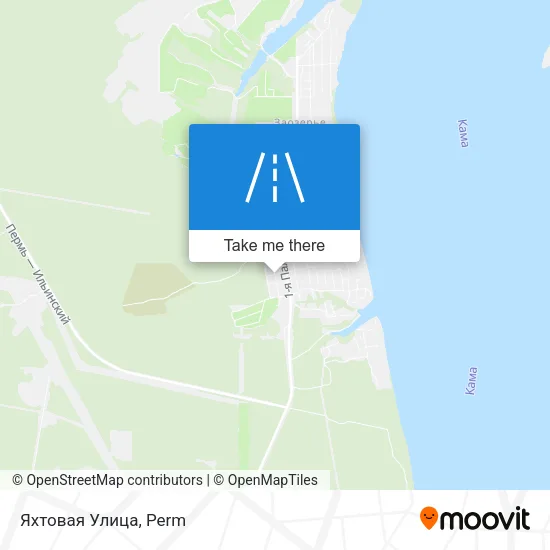 Яхтовая Улица map