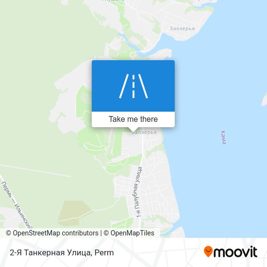 2-Я Танкерная Улица map