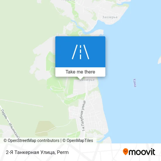 2-Я Танкерная Улица map
