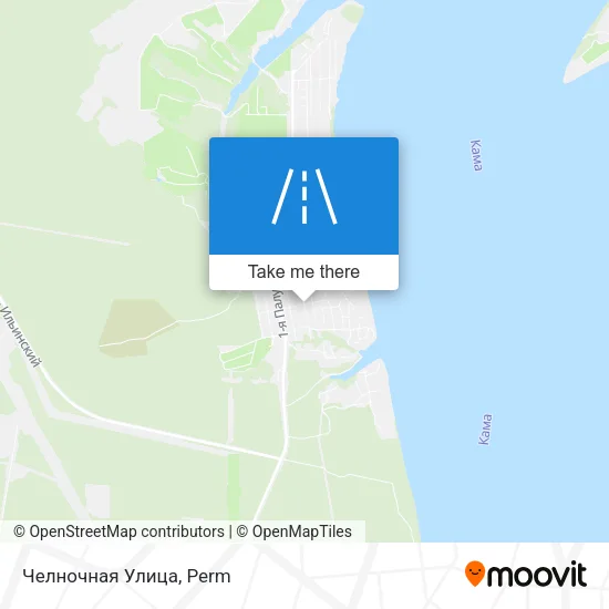 Челночная Улица map