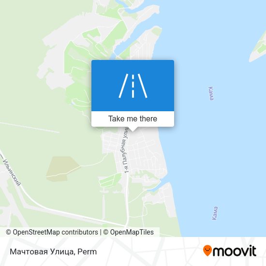 Мачтовая Улица map