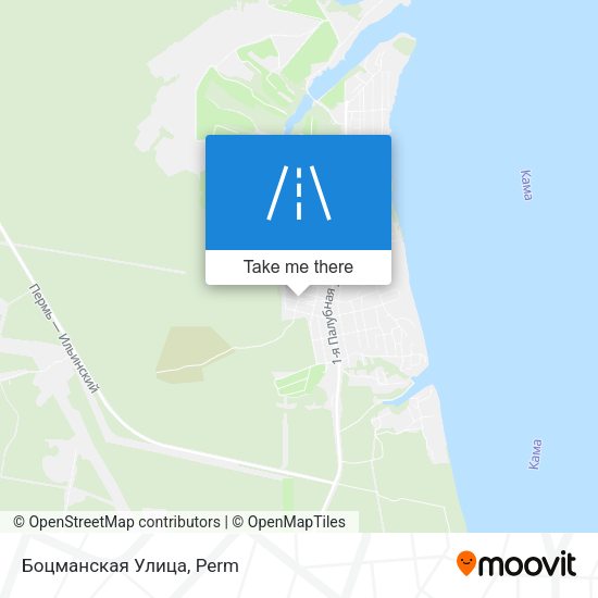 Боцманская Улица map