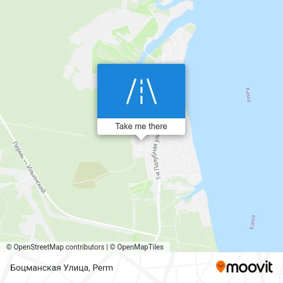 Боцманская Улица map