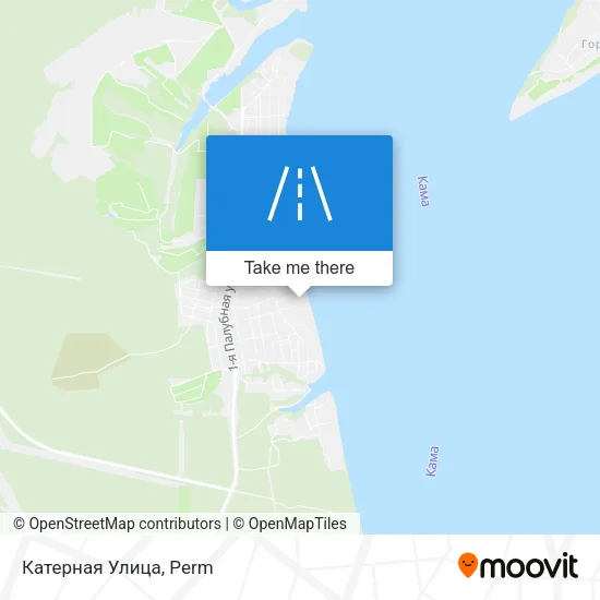 Катерная Улица map