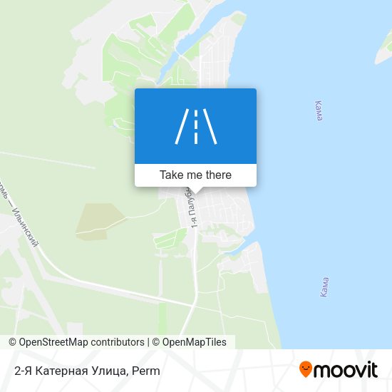 2-Я Катерная Улица map