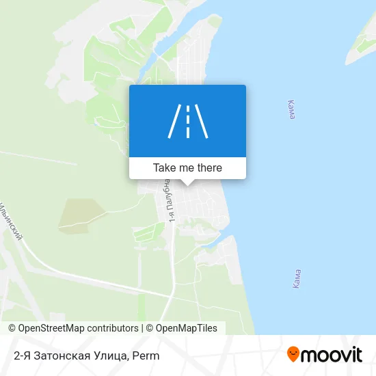 2-Я Затонская Улица map