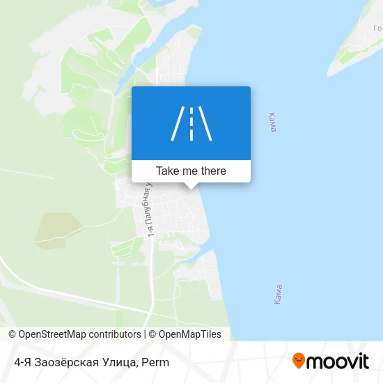 4-Я Заозёрская Улица map