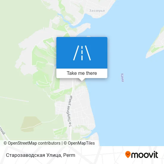 Старозаводская Улица map