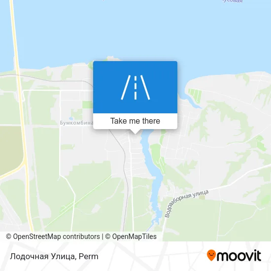 Лодочная Улица map