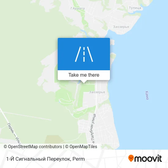 1-Й Сигнальный Переулок map