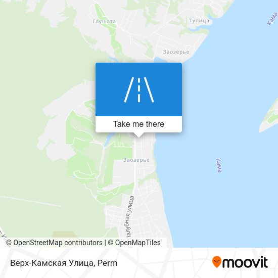 Верх-Камская Улица map