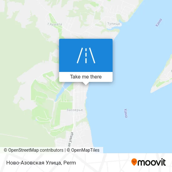 Ново-Азовская Улица map