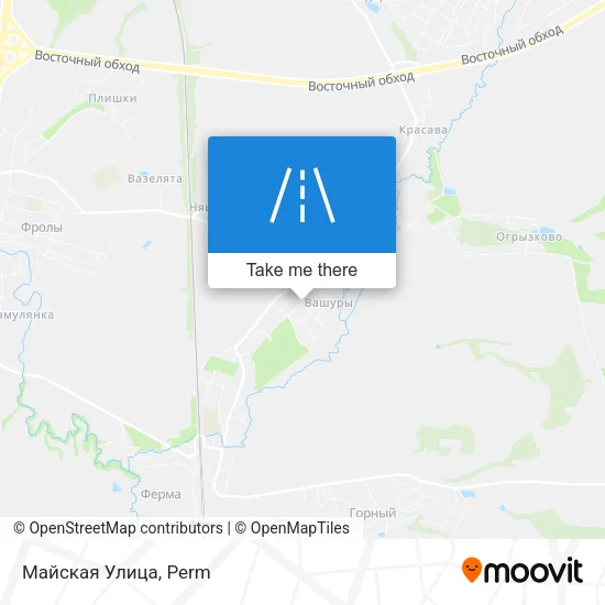 Майская Улица map