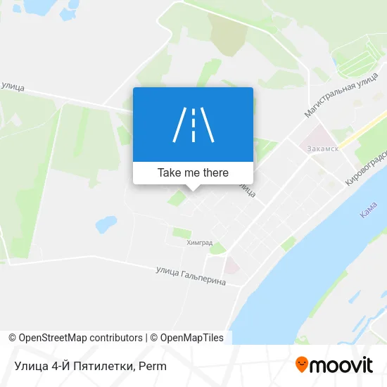 Улица 4-Й Пятилетки map