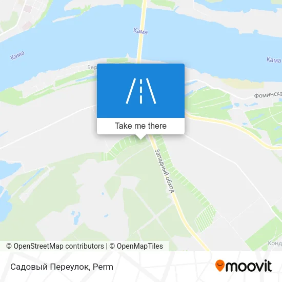 Садовый Переулок map