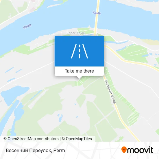 Весенний Переулок map