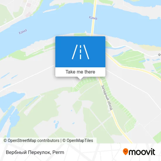 Вербный Переулок map