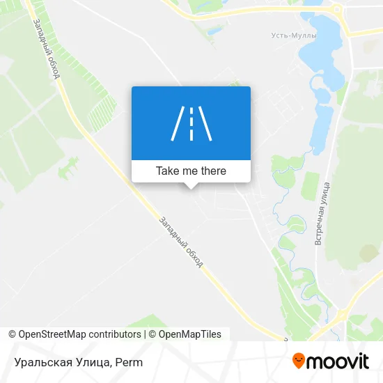 Уральская Улица map