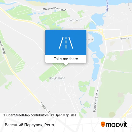 Весенний Переулок map