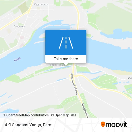 4-Я Садовая Улица map
