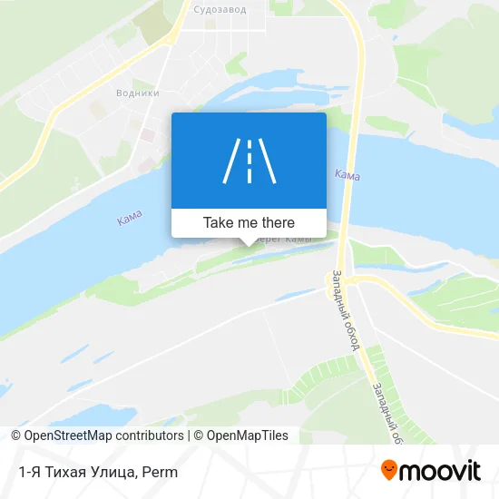 1-Я Тихая Улица map