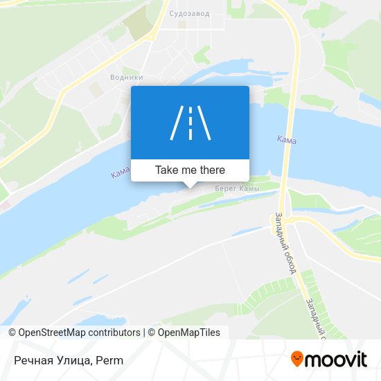 Речная Улица map