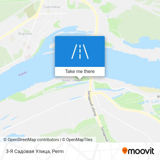 3-Я Садовая Улица map
