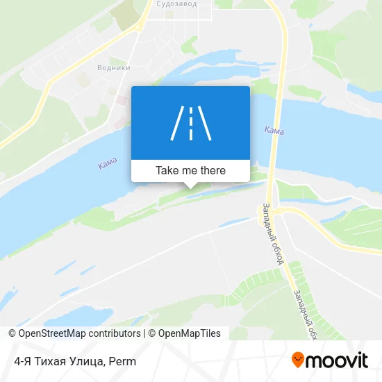 4-Я Тихая Улица map