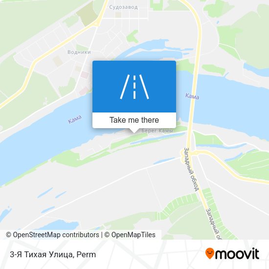 3-Я Тихая Улица map