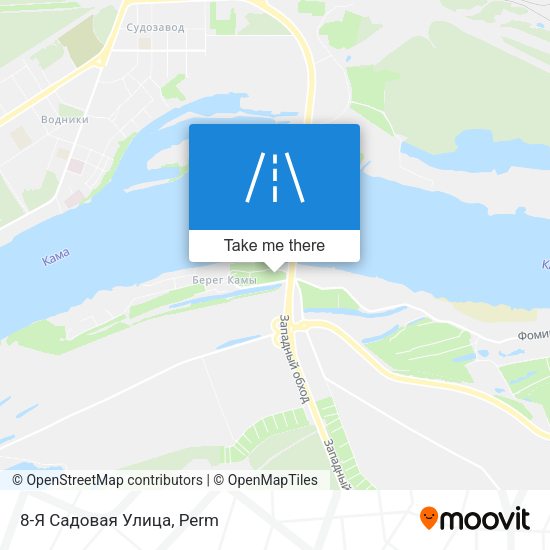 8-Я Садовая Улица map