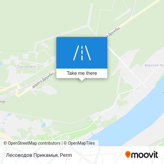 Лесоводов Прикамья map