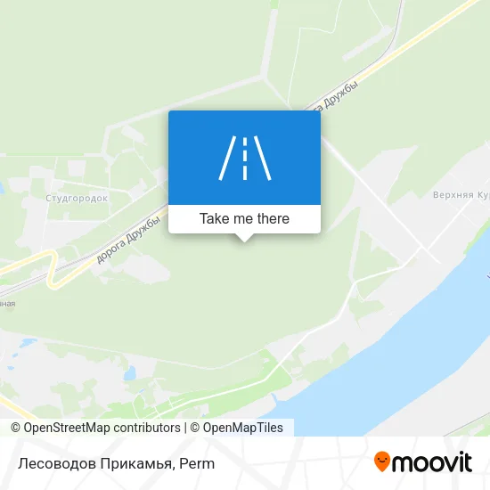 Лесоводов Прикамья map
