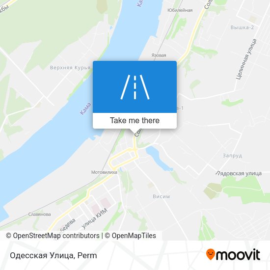 Одесская Улица map