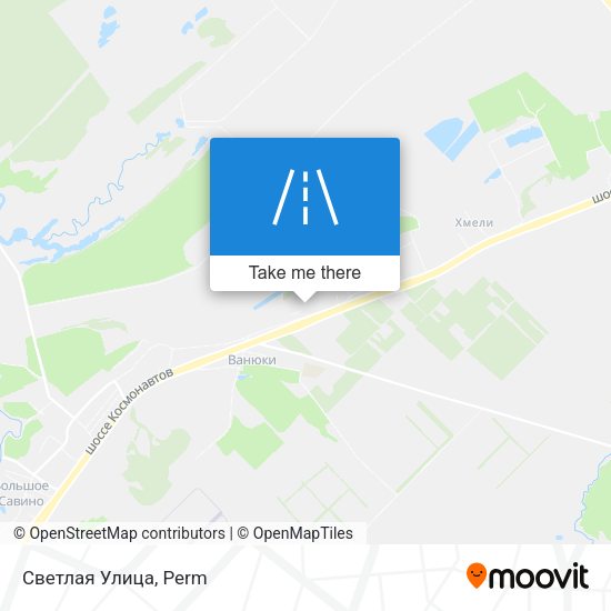 Светлая Улица map