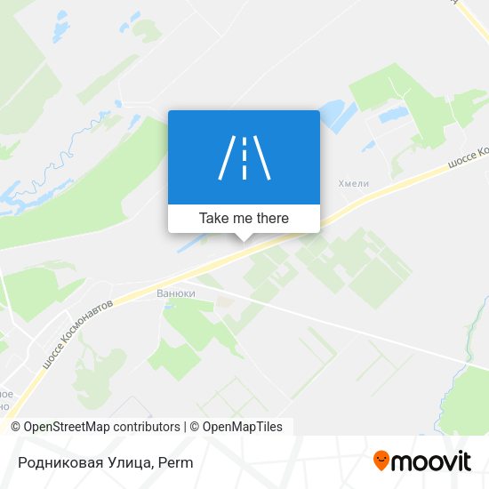 Родниковая Улица map