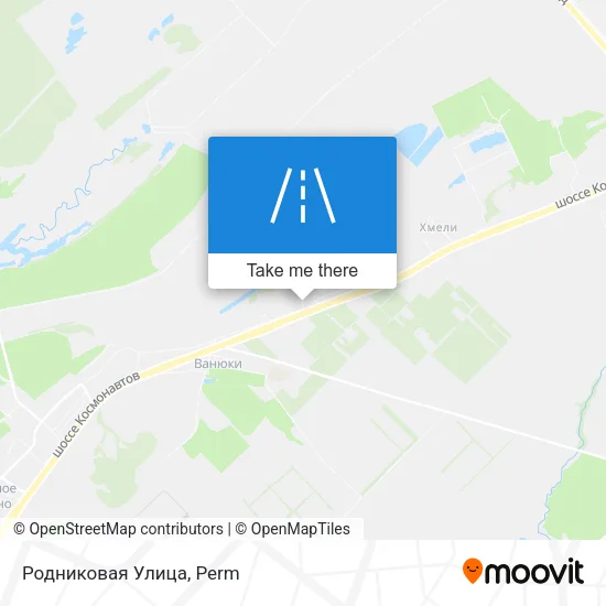 Родниковая Улица map