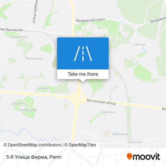5-Я Улица Ферма map