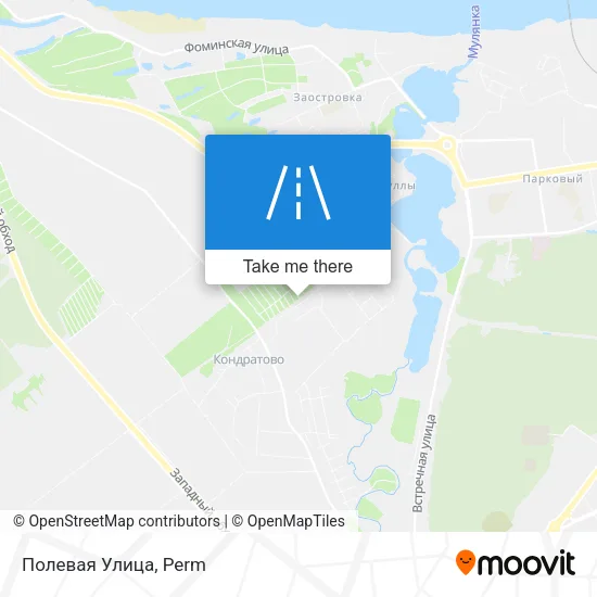 Полевая Улица map