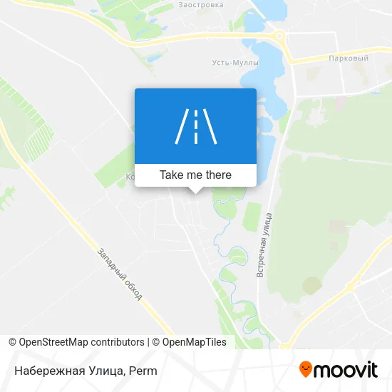 Набережная Улица map