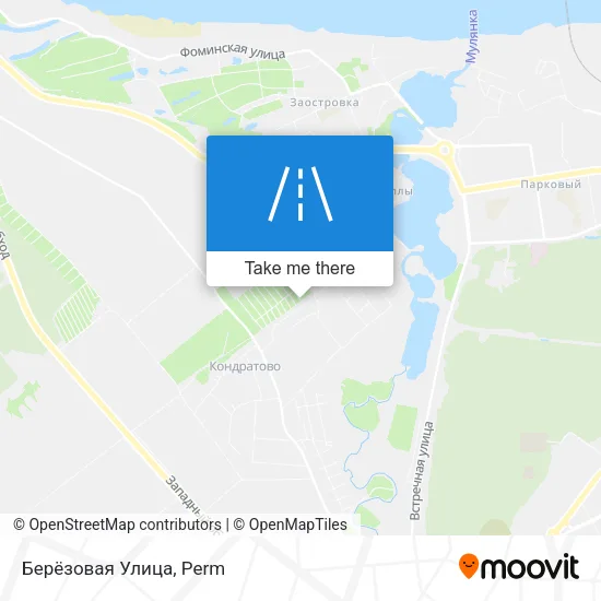 Берёзовая Улица map
