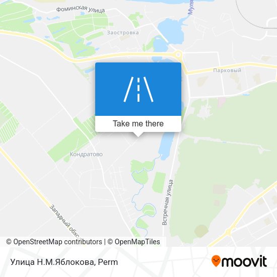 Улица Н.М.Яблокова map