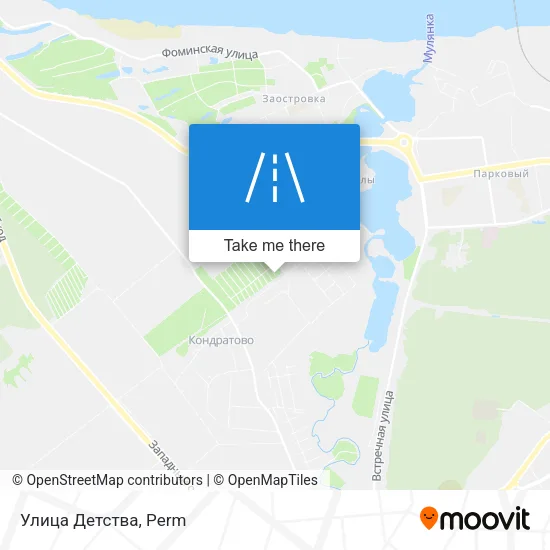 Улица Детства map