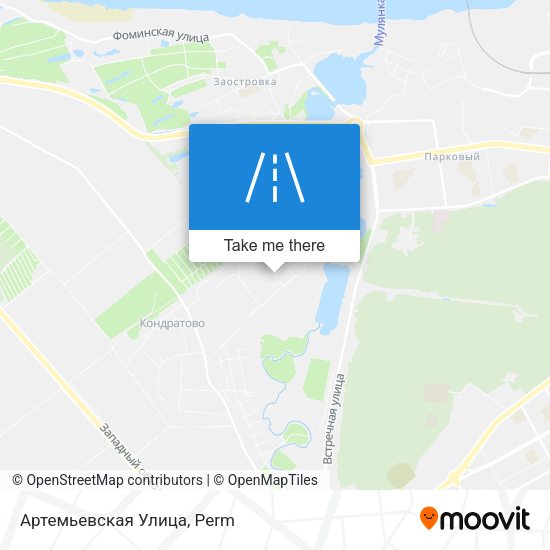 Артемьевская Улица map